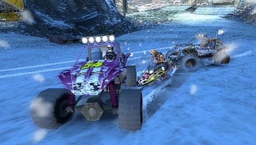 MotorStorm: Pacific Rift -  Motorstorm: Arctic Edge – со вкусом морозной свежести 